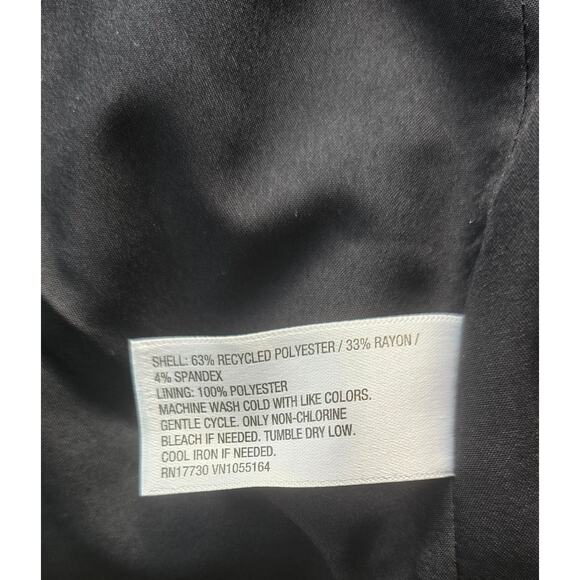 A New Day Women's Black Striped Blazer- Size XS - Picture 3 of 4